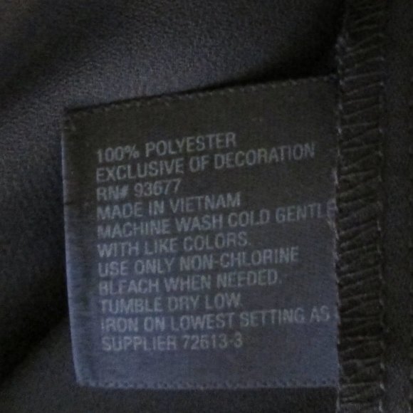 Worthington Women's Sheer Blk Short Sleeve Blouse Sz XL Beautiful Lace S… - Picture 4 of 8